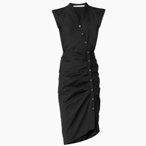 Veronica Beard Ruched Shirtdress